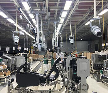 自動化廠房里射流風的應用 自動化廠房里射流風的應用